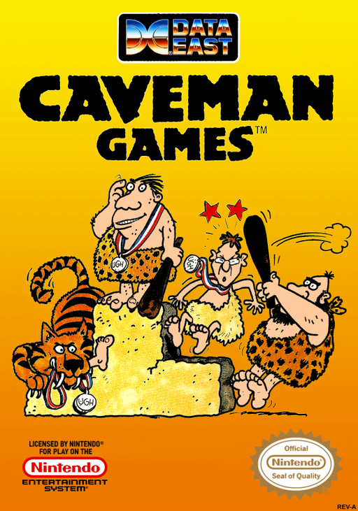 Caveman Games (USA) box art